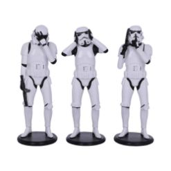 NEMESIS NOW THREE WISE STORMTROOPER 14CM FIGURICE