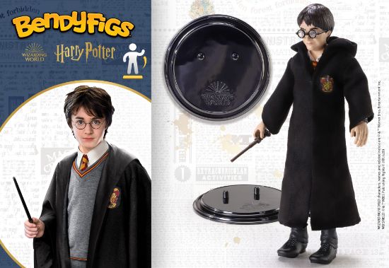 NOBLE COLLECTION - HARRY POTTER - BENDYFIGS - HARRY POTTER FIGURA