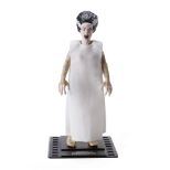 NOBLE COLLECTION - UNIVERSAL MONSTERS BENDYFIGS BRIDE OF FRANKENSTEIN