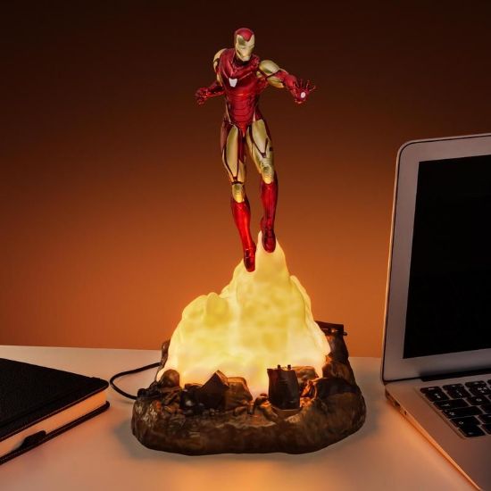 PALADONE IRON MAN DIORAMA LUČKA