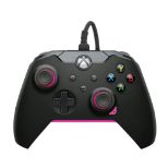 PDP XBOX WIRED CONTROLLER BLACK - FUSE (PINK)