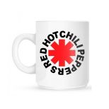 PYRAMID Red Hot Chili Peppers logo white skodelica