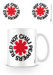 PYRAMID Red Hot Chili Peppers logo white skodelica