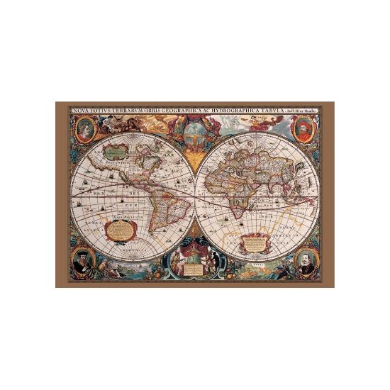 Pyramid 17TH CENTURY WORLD MAP MAXI plakat