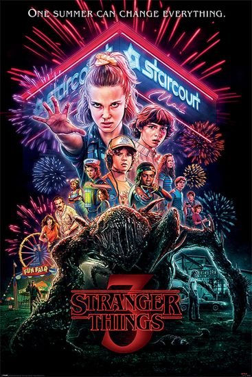 Pyramid STRANGER THINGS (SUMMER OF 85) MAXI plakat