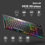 REDRAGON HORUS PRO K618RGB-PRO WIRED & 2.4G & BT RED SWITCH TIPKOVNICA