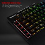 REDRAGON VISHNU PRO K596RGB-PRO WIRED & 2.4G & BT RED SWITCH TIPKOVNICA