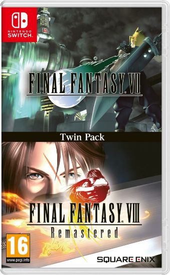 Final Fantasy VII & Final Fantasy VIII Remastered Twin Pack (Nintendo Switch)