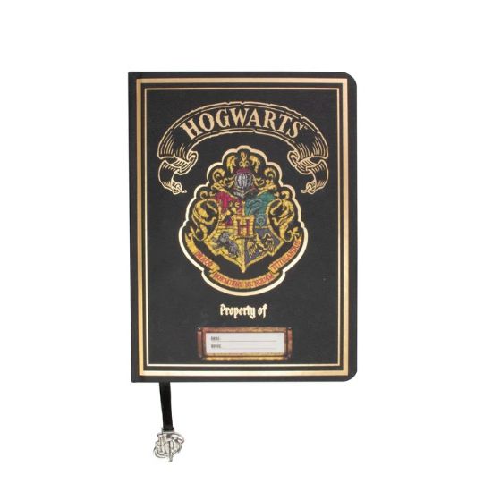 BLUE SKY HARRY POTTER A5 CHUNKY NOTEBOOK BLACK BELEŽNICA