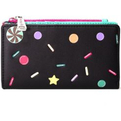 LOUNGEFLY DISNEY WRECK IT RALPH VANELLOPE BIFOLD DENARNICA