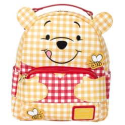 LOUNGEFLY DISNEY WINNIE THE POOH GINGHAM MINI NAHRBTNIK