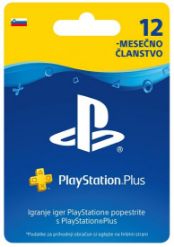 SONY PLAYSTATION PLUS KARTICA 12 MESECEV