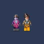 LEGO KOCKE OVERWATCH TRACER VS. WIDOWMAKER