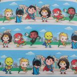 LOUNGEFLY DC SUPERHEROES CHIBI LINEUP MINI NAHRBTNIK