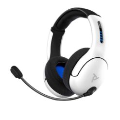 Brezžične slušalke PDP LVL50 Headset za PS4/PS5 bele barve