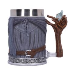 NEMESIS NOW LORD OF THE RINGS GANDALF THE GREY TANKARD 15.5CM