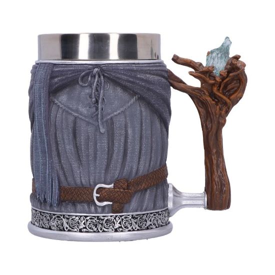 NEMESIS NOW LORD OF THE RINGS GANDALF THE GREY TANKARD 15.5CM