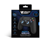 DRAGONSHOCK MIZAR BREZŽIČNI KONTROLER V2 ZA PS4, PC, MOBILE- ČRNE BARVE