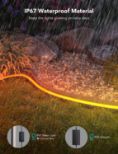 GOVEE RGBIC zunanji NEON svetlobni trak 10 m