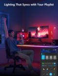 GOVEE RGBIC LED NEON svetlobni trak za dekoracijo mize 3M