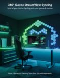 GOVEE RGBIC LED NEON svetlobni trak za dekoracijo mize 3M