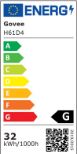 GOVEE NEON ROPE svetlobni trak 2 - 4 m bele barve