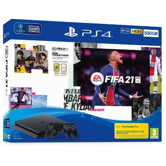 Playstation PS4 500GB Slim + FIFA 21 z dodatnim DS4 kontrolerjem