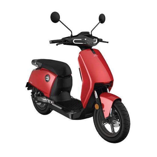 SUPER SOCO CUX električni skuter - rdeče barve