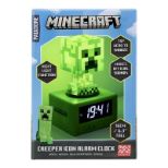 PALADONE MINECRAFT CREEPER ICON ALARM CLOCK budilka