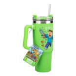 PALADONE Minecraft green 900mL potovalna skodelica