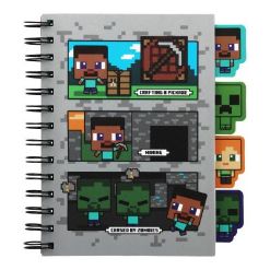 PALADONE MINECRAFT beležnica z zavihki
