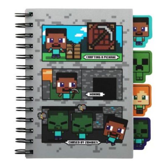 PALADONE MINECRAFT beležnica z zavihki