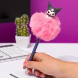 BLUE SKY KUROMI POM POM PEN pisalo