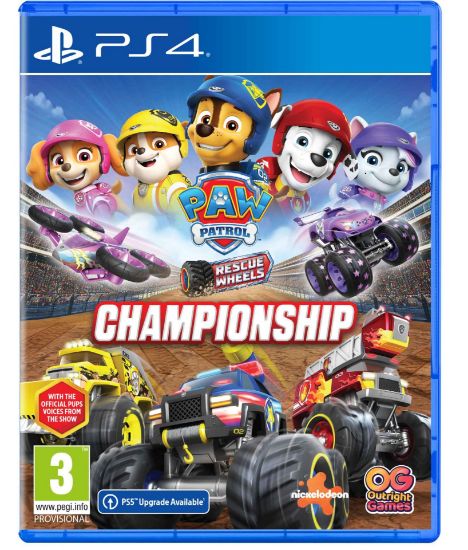 Paw Patrol Rescue Wheels: Championship (Playstation 4)