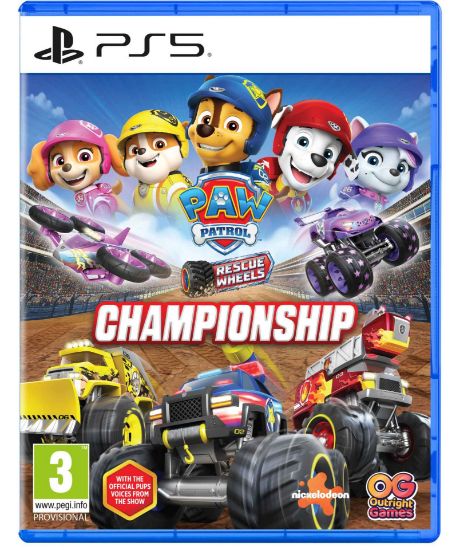 Paw Patrol Rescue Wheels: Championship (Playstation 5)