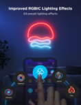GOVEE NEON ROPE svetlobni trak 2S - 4 m črne barve