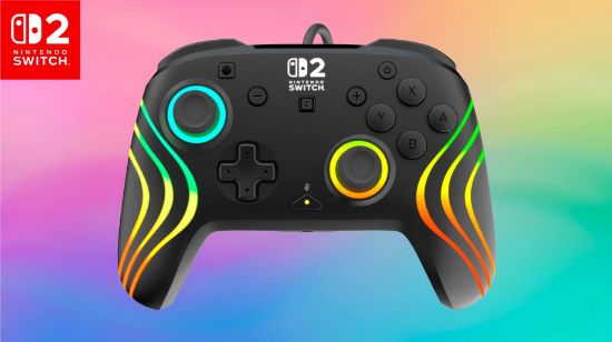 TURTLE BEACH SWITCH 2 AFTERGLOW WAVE žični kontroler črne barve