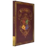 BLUE SKY HARRY POTTER A5 CASEBOUND BELEŽKA - RDEČA - COLOURFUL CREST