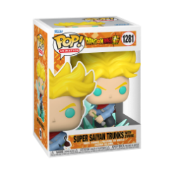FUNKO POP ANIMATION: DRAGON BALL SUPER - SS TRUNKS W/ STAR WARSORD FUNKO POP ANIMATION: DRAGON BALL SUPER - SS TRUNKS W/ STAR WARSORD
