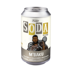 FUNKO SODA: BLACK PANTER - M'BAKU W/CH(M) FUNKO SODA: BLACK PANTER - M'BAKU W/CH(M)