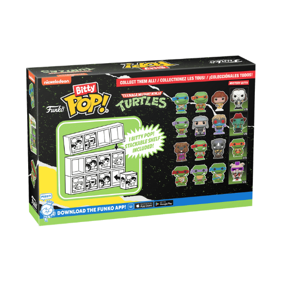 FUNKO BITTY POP: TMNT - SPLINTER 4PK