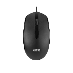 MARVO OFFICE MS003 BK MIŠKA ČRNE BARVE