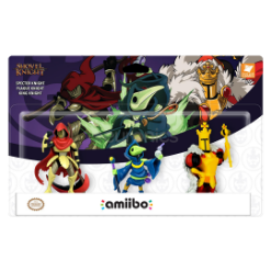 SHOVEL KNIGHT AMIIBO PAKET 3 FIGUR SHOVEL KNIGHT AMIIBO PAKET 3 FIGUR