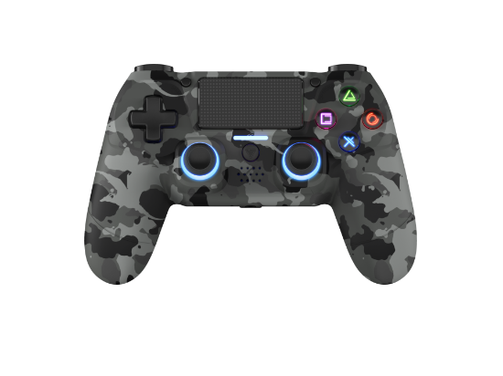 DRAGONSHOCK MIZAR+ BT BREZŽIČNI KONTROLER ZA PS4, PC, MOBILE- SIVE CAMO BARVE
