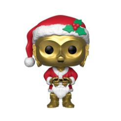 FUNKO POP: STAR WARS HOLIDAY - SANTA C-3PO FUNKO POP: STAR WARS HOLIDAY - SANTA C-3PO