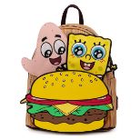 LOUNGEFLY SPONGEBOB CRABBY PATTY GROUP MINI NAHRBTNIK