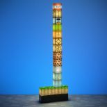 PALADONE Minecraft block building namizna svetilka V2