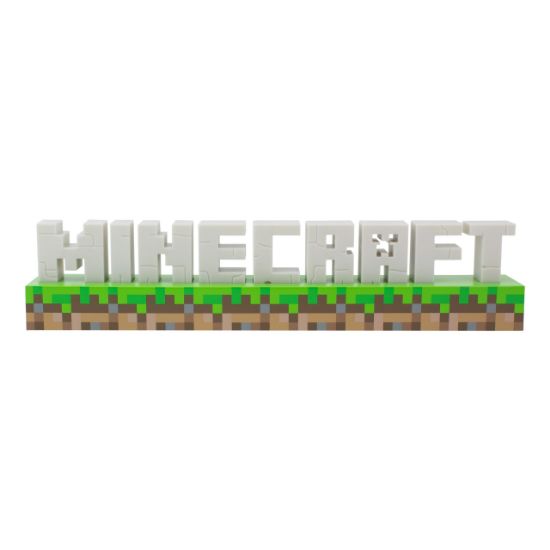 PALADONE Minecraft logo namizna svetilka