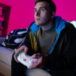 PDP SWITCH 2 & 1 BREZŽIČNI KONTROLER AFTERGLOW WAVE - BELE BARVE