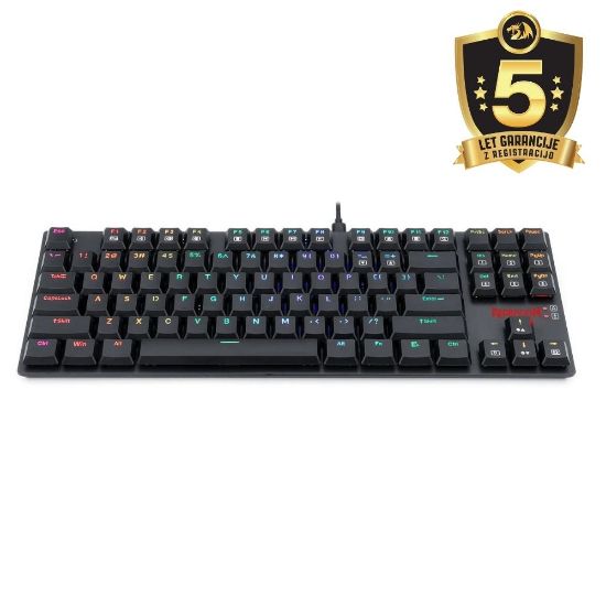 REDRAGON APS TKL K607 RGB MEHANSKA TIPKOVNICA - MODRA STIKALA
